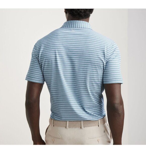 Peter Millar Men's Summer Comfort Chase Performance polo size Large - Picture 3 of 11